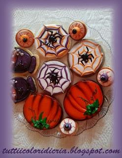 Biscottini glassati per HALLOWEEN