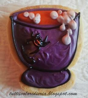 Biscottini glassati per HALLOWEEN