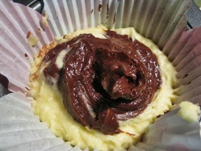 Muffin al risolatte bicolori