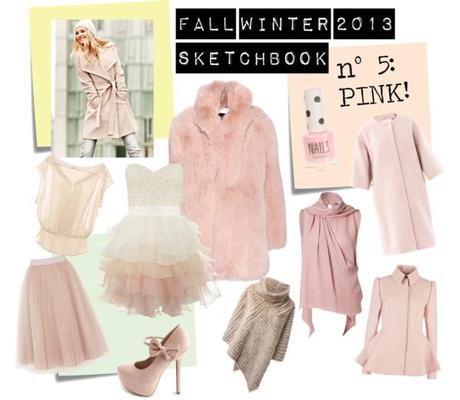 Fall winter 2013 Sketchbook - n°5: PINK!