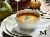 Crema zucca, robiola speck
