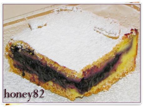 CROSTATA CREMA E CONFETTURA DI MIRTILLI