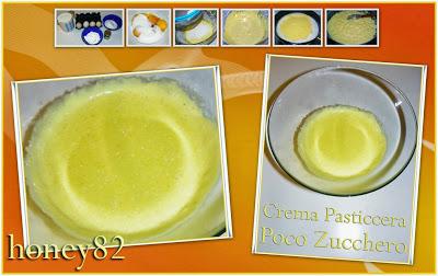 CREMA PASTICCERA POCO ZUCCHERO