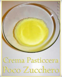 CREMA PASTICCERA POCO ZUCCHERO