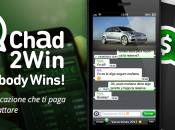 Guadagna “messaggiando” arriva Chad2Win, l’app paga