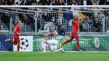 2013, Drogba, Bonucci, Juventus-Galatasaray, AP/LaPresse