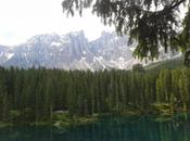 MOENA PASSO COSTALUNGA LAGO CAREZZA sentiero