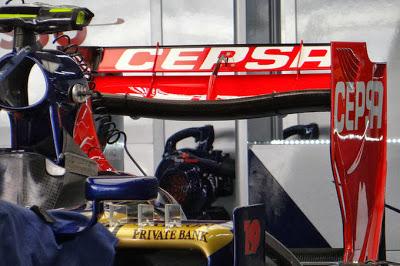 Gp. Corea: prove comparative sulle ali per la Toro Rosso