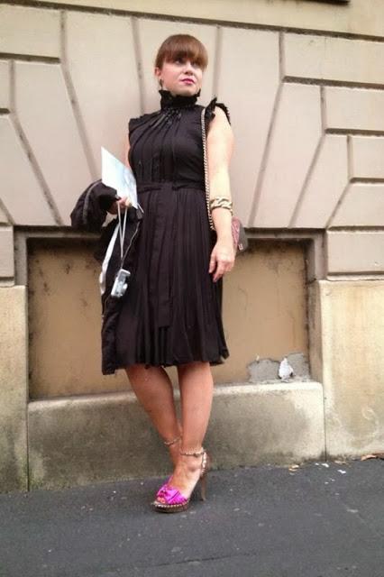 Detail of my outfit and a sunday afternoon of Fashion Week !
