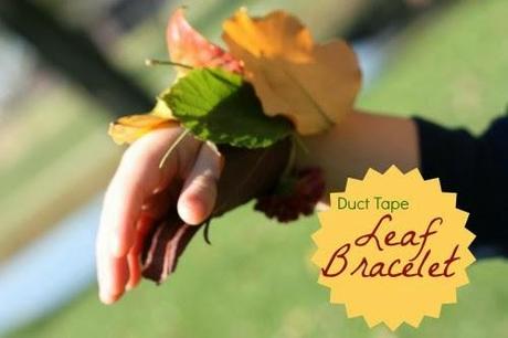 Speciale autunno: braccialetti con le foglie!