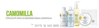 Preview - The Body Shop: Linea Struccante alla Camomilla
