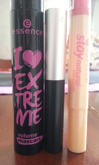 Mascara eyeliner concealer essence