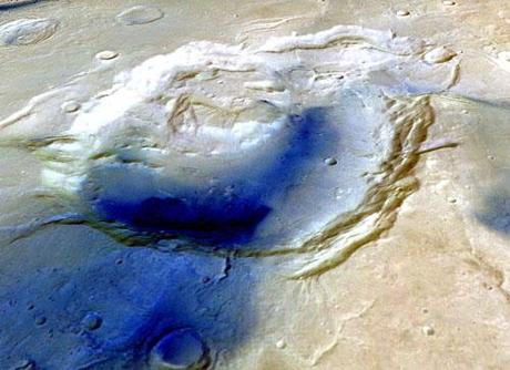 Marte Eden Patera supervolcano 3d