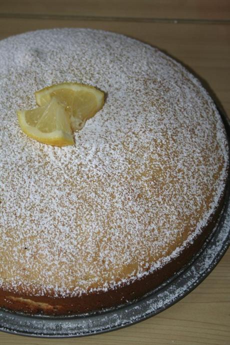 Torta limone e ricotta