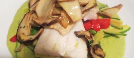 nasello, porcini, asparagi,