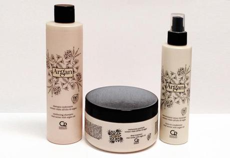 linea prodotti per capelli argan