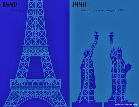 Paris vs New York - Le illustrazioni minimaliste di Vahram Muratyan