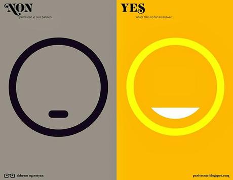 Paris vs New York - Le illustrazioni minimaliste di Vahram Muratyan