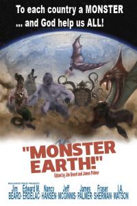 Monster Earth Cover letters placeholder art