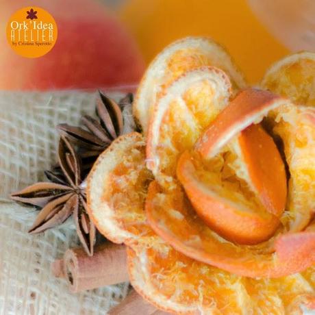 TUTORIAL: BOMBONIERE CON RICICLO DELLE BUCCE D'ARANCIA /DiY upcycled orange peel party favors