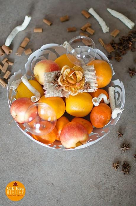 TUTORIAL: BOMBONIERE CON RICICLO DELLE BUCCE D'ARANCIA /DiY upcycled orange peel party favors