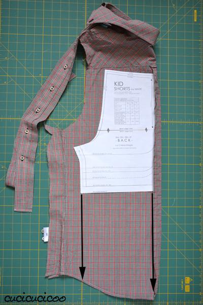 make pants from a shorts pattern