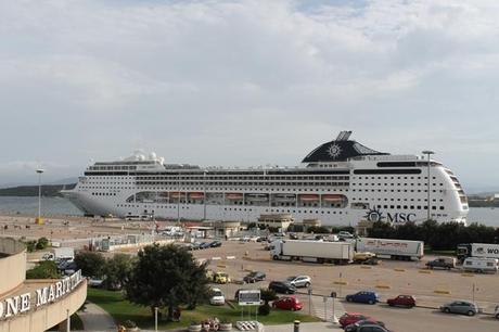 MSC Opera debutta a Olbia