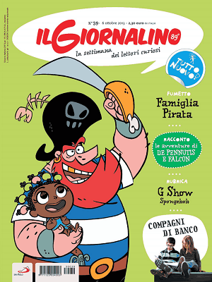 Questa settimana su il Giornalino Famiglia Pirata, il nuovo fumetto di A. Picault e F. Parme Stefano Gorla Il Giornalino Dargaud 