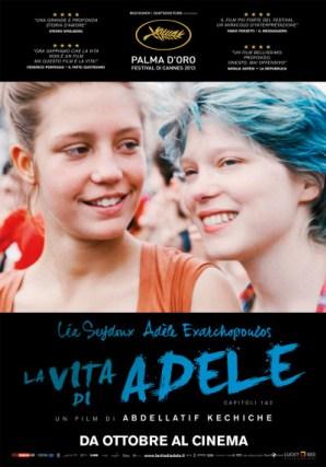 La vita di Adele   il trailer italiano, poster e sinossi del film  Lea Seydoux La vita di Adele La Vie DAdele Abdellatif Kechiche 