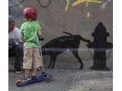 Bansky, l’artista York realizzerà ogni notte graffito