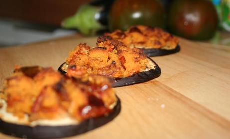 Melanzane al forno con pomodori