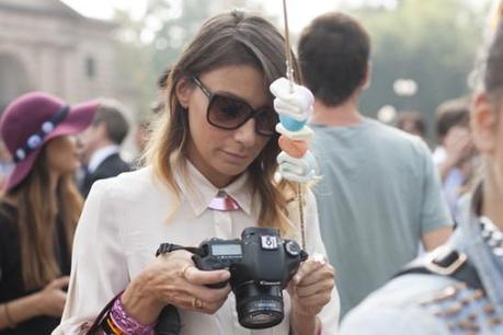 smilingischic, fashion blog, streestyle, MFW, Look at me... I'm a photographer , fotografi di streestyle, Elisa Bersani, 