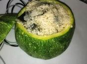 Zucchine ripiene cous verdure
