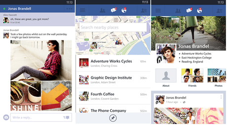 Facebook Nokia Lumia Ultima versione tante novita per WP 7 e WP 8