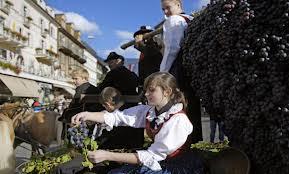 Festa dell'uva a Merano Week end  d'ottobre con folclore, musica tipica e gastronomia