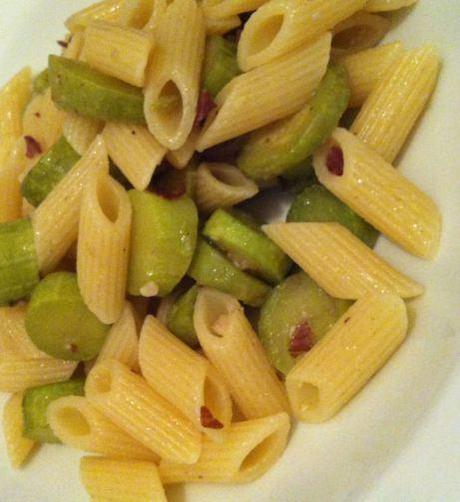 pasta zucchine e mandorle