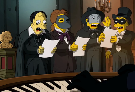 I Simpson omaggiano Lon Chaney