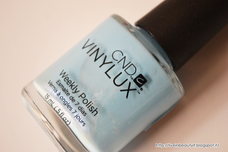 CND Shellac, CND Vinylux Azure Wish - Review and swatches