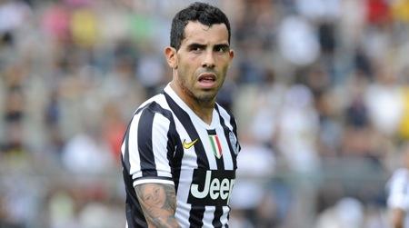 Carlos Tevez 680 Sport in tv del 6 ottobre 2013: Juventus Milan, Gp Corea di Formula Uno