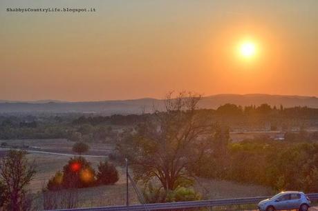 Tramonto Assisi - Shabby&CountryLife.blogspot.it