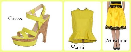 Fashion Trends _ Yellow touch