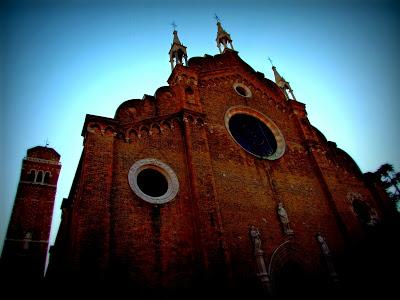 La Basilica dei Frari a Venezia.