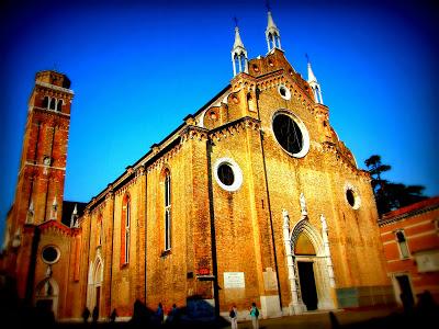 La Basilica dei Frari a Venezia.