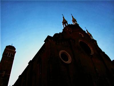 La Basilica dei Frari a Venezia.