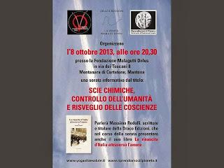 Scie chimiche e geoingegneria: conferenza a Resana (TV) sabato 19 ottobre alle 20.30 / video della conferenza di G Sannino su signoraggio e debito pubblico