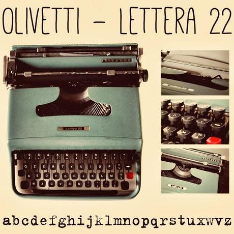 Olivetti, Lettera 22 - Vintage Typewriter