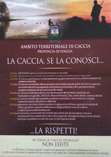 La caccia, se la conosci.....la eviti! Parola di un ex cacciatore