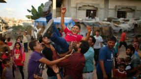 Scene da un matrimonio a Gaza