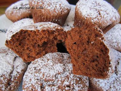 Muffin: Muffin caffè e cioccolato fondente