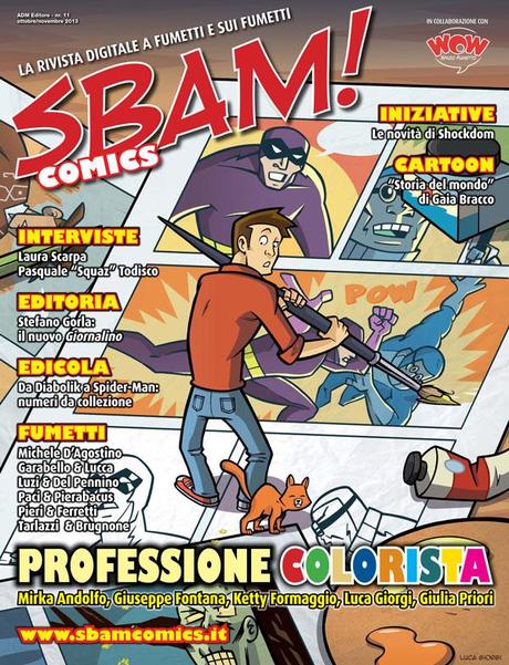 Il nuovo numero di Sbam! Comics è online SBAM! Comics 